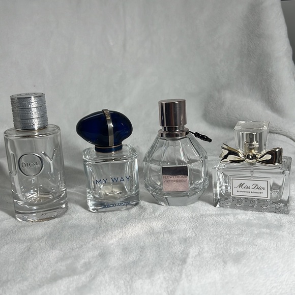 EMPTY Perfume bottles. Set of 4 empty perfume bottles. - Picture 5 of 5